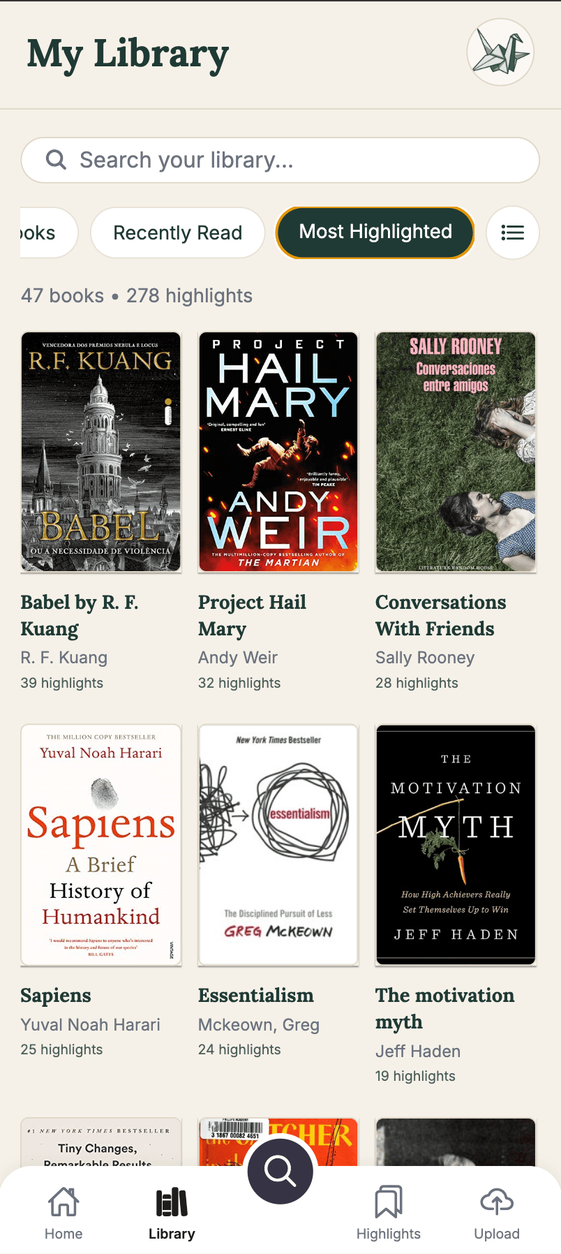 Your Library