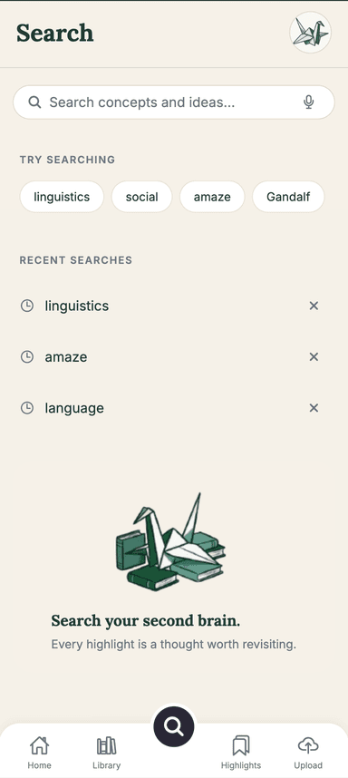 Search View